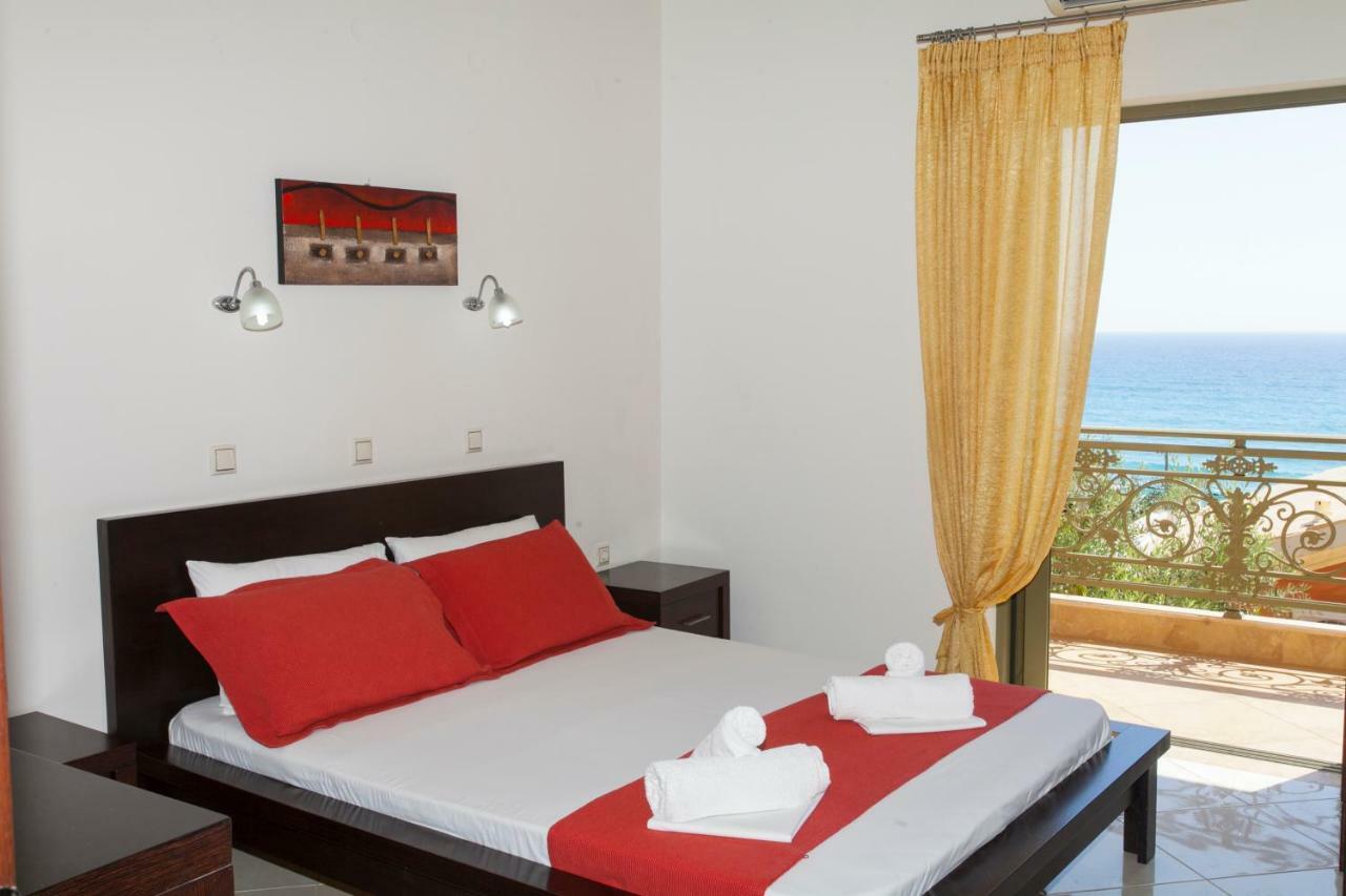Siarbas Hotel Paralia Vrachou Bagian luar foto