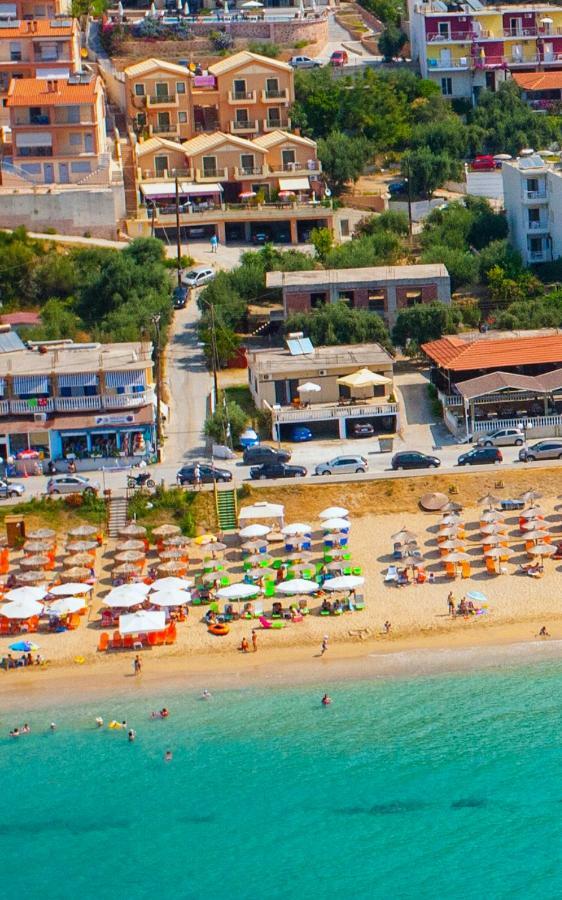 Siarbas Hotel Paralia Vrachou Bagian luar foto
